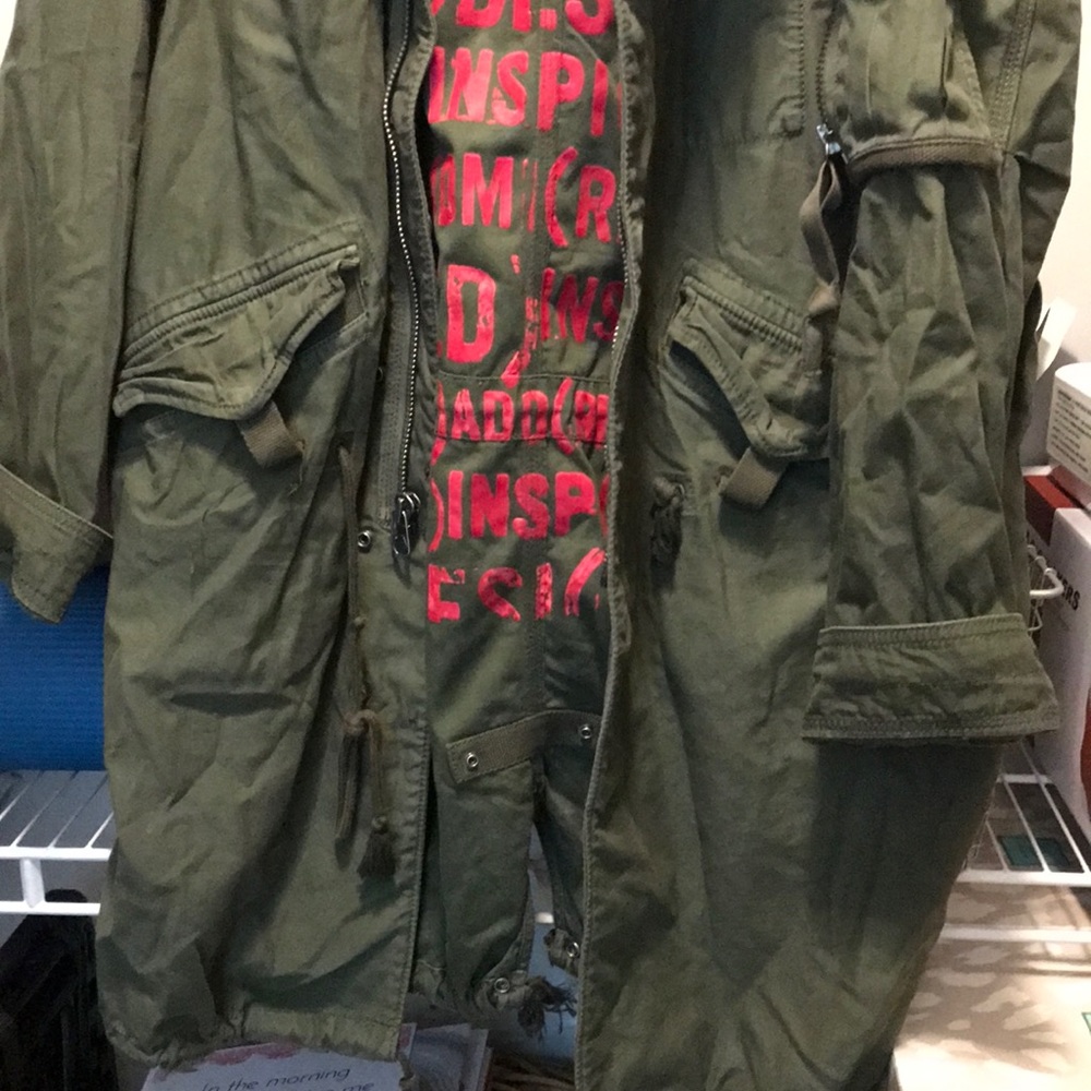 Gap army hoodie - Picture 4 of 8